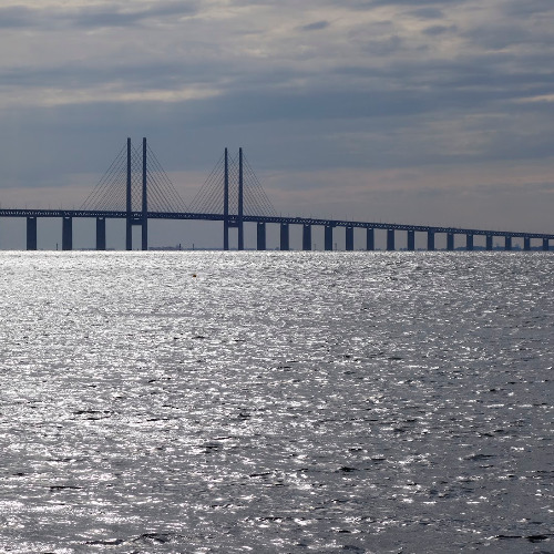 picture of a huge bridge going out into the sea